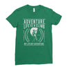 life is a climb Ladies Fitted T-Shirt
