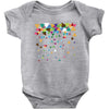 Flying Paper Planes Baby Bodysuit