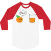oraange juice mom 3/4 Sleeve Shirt