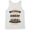 Super Cool Grandson Of A Freaking Awesome Grandma Tank Top