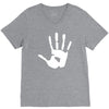 handprint sticker vinyl decal V-Neck Tee