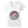 sea wawe Women's V-Neck T-Shirt