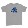 valknutr knoten der gefallenen odin nordisch symbol aspekte wotan Youth Tee