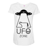 ufo zone Maternity Scoop Neck T-shirt