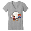 Monster Porgs V2 Women's V-Neck T-Shirt