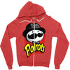 little grey chips Zipper Hoodie