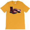 red doc marten skinhead boots, ideal birthday present or gift T-Shirt