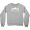 montana mountains Crewneck Sweatshirt