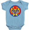 lucha libre    yellow Baby Onesie