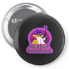 secret squirrel Pin-back button