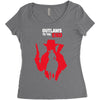 outlaws to the end Women's Triblend Scoop T-shirt