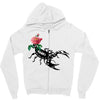 scorpio rose Zipper Hoodie