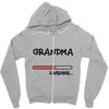 grandma loading Zipper Hoodie