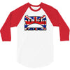 skinhead union jack, ideal birthday gift or present 3/4 Sleeve Shirt