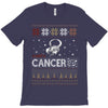 santa cancer  christmas ugly t shirts T-Shirt