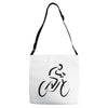 bike rider biker cyclist Adjustable Strap Totes