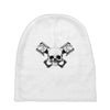 skull pisto Baby Beanies