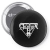 asphyx logo Pin-back button