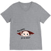 July Peeking Out Baby Boy in Spanish V-Neck Tee