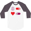 How To Live A Happy Life 3/4 Sleeve Shirt