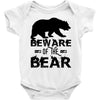 Beware Of The Bear Baby Onesie