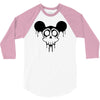 dead mickey mouse halloween 3/4 Sleeve Shirt