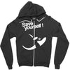 save yourself Zipper Hoodie