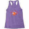 happy space fox   porky roebuck Racerback Tank