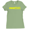 fake taxi Ladies Fitted T-Shirt