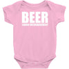 beer liquid Baby Onesie