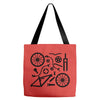 bike parts full suspension airfix model parts mens printed cotton Tote Bags
