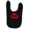 real men and women play games Baby Bibs