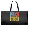 pop art Weekender Totes