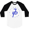 jake paul blue 3/4 Sleeve Shirt