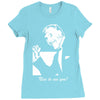 bruce forsyth  nice to see you   brucey tee Ladies Fitted T-Shirt