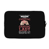 camping lady Laptop sleeve