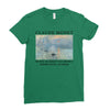 Claude Monet impression Sunrise Ladies Fitted T-Shirt