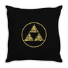 the triforce Throw Pillow
