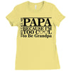 papa Ladies Fitted T-Shirt