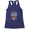 Legends Are Born In May Racerback Tank