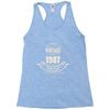 premium vintage 1987 classic perfectly aged limited edition Racerback Tank