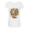 travel long Maternity Scoop Neck T-shirt