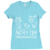 angry day Ladies Fitted T-Shirt