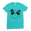 Panda Ladies Fitted T-Shirt