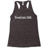 frenchie dad dog Racerback Tank