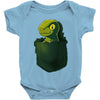 pocket raptor Baby Bodysuit