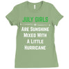 July Girls Ladies Fitted T-Shirt