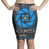 aperture science volunteer Pencil Skirts