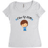 class o f 2019 cool boy Women's Triblend Scoop T-shirt