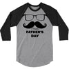 happy father's day 3/4 Sleeve Shirt